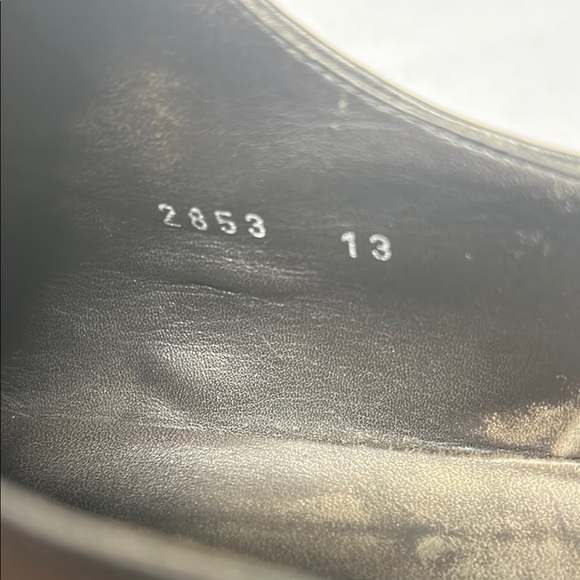 To Boot New York Black Leather Oxfords Sleek Formal Design | 13 - Picture 5 of 9